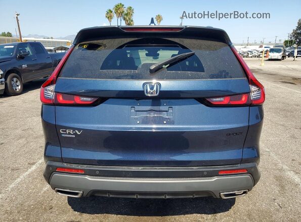 7FARS5H86SE017323 2025 HONDA CR-V Синий Вид сзади