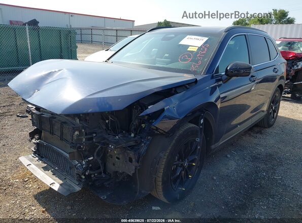 7FARS5H87SE018755 2025 HONDA CR-V Dark Blue Передняя левая четверть