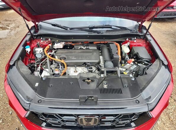 7FARS5H87TE002735 2026 HONDA CR-V Red Vista interior trasera