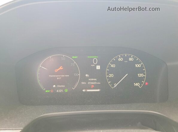 7FARS5H88RE038393 2024 HONDA CR-V Серый Вид щитка приборов