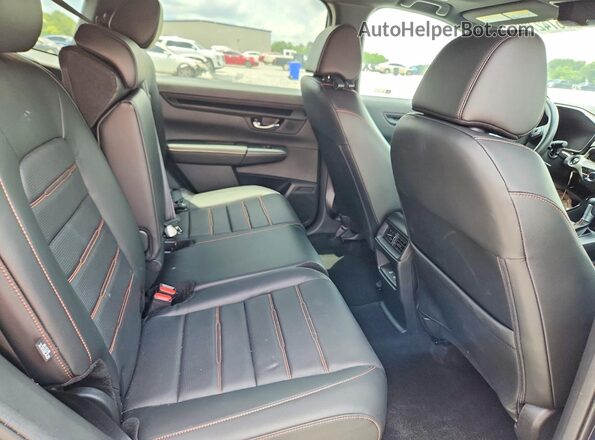 7FARS5H88SE002712 2025 HONDA CR-V Blue Rear interior view