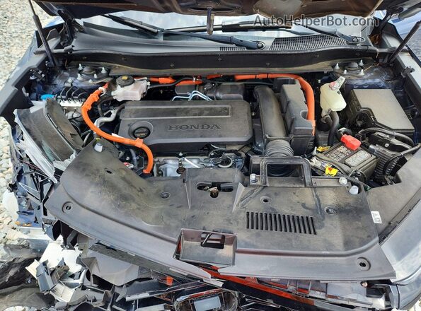 7FARS5H88SE002712 2025 HONDA CR-V Blue Engine compartment view