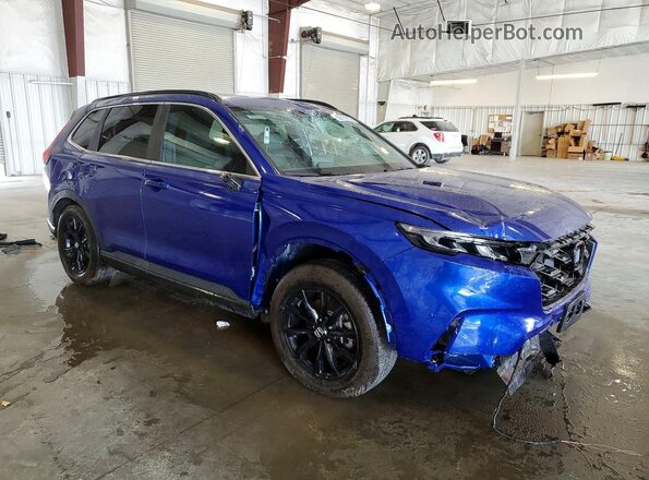 7FARS5H88SE029778 2025 HONDA CR-V Blue Delantero derecho