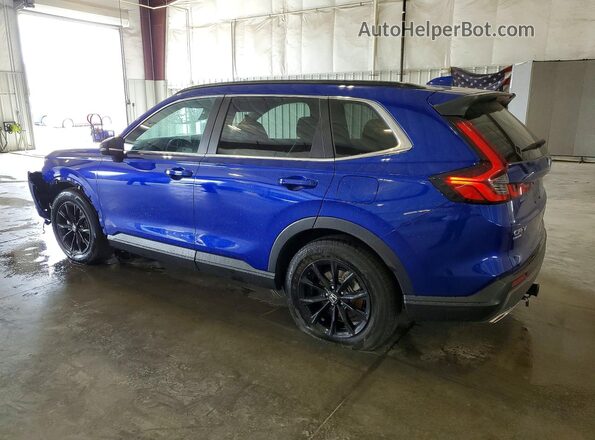 7FARS5H88SE029778 2025 HONDA CR-V Blue Trasero izquierdo