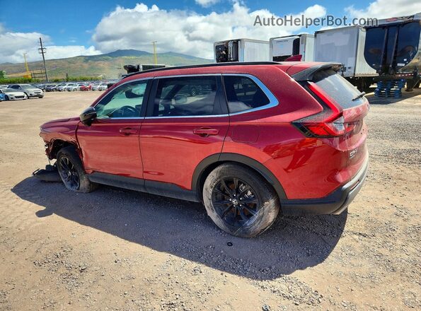 7FARS5H89SE015971 2025 HONDA CR-V Red Trasero izquierdo