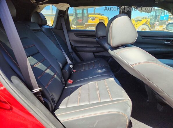 7FARS5H89SE015971 2025 HONDA CR-V Red Vista interior trasera