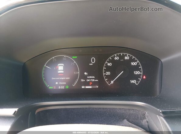 7FARS5H8XRE025242 2024 HONDA CR-V Gray Вид задніх сидінь