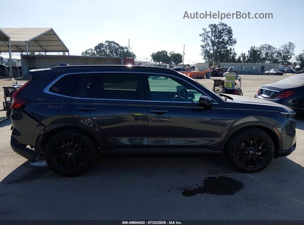 7FARS5H8XRE025242 2024 HONDA CR-V Gray Вид задньої частини салону