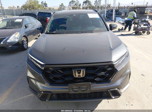 7FARS5H8XRE025242 2024 HONDA CR-V Gray Вид щитка приладів