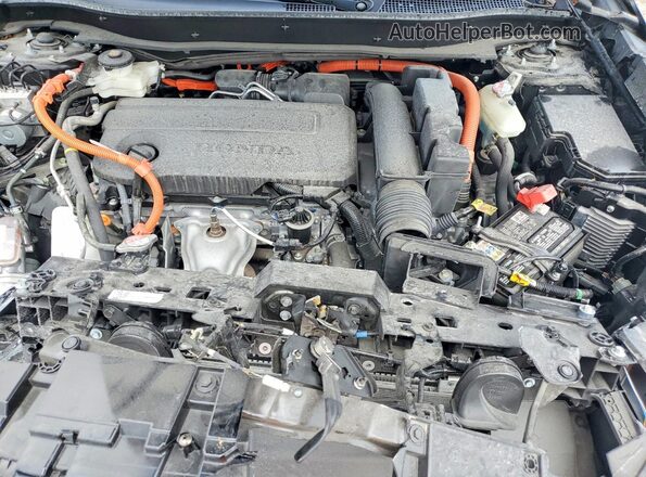 7FARS5H8XSE015574 2025 HONDA CR-V Black Widok wnętrza z tyłu