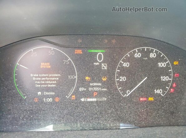 7FARS5H8XSE015574 2025 HONDA CR-V Black Widok zestawu wskaźników