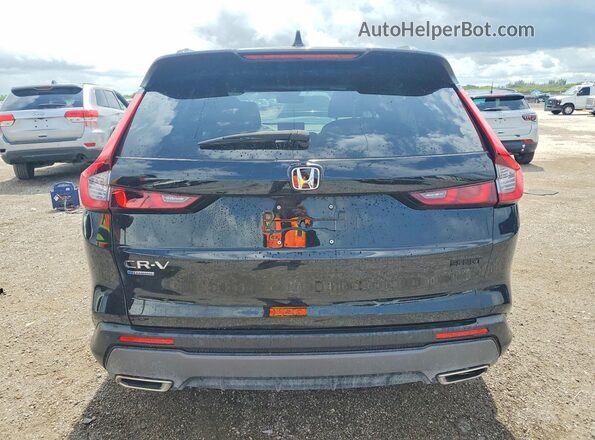 7FARS5H8XSE015574 2025 HONDA CR-V Black Widok z tyłu