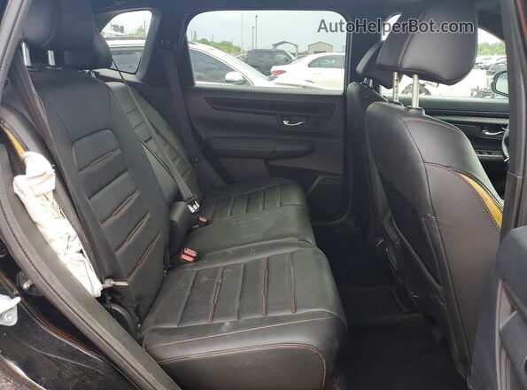 7FARS5H8XSE015574 2025 HONDA CR-V Black Widok tylnych siedzeń