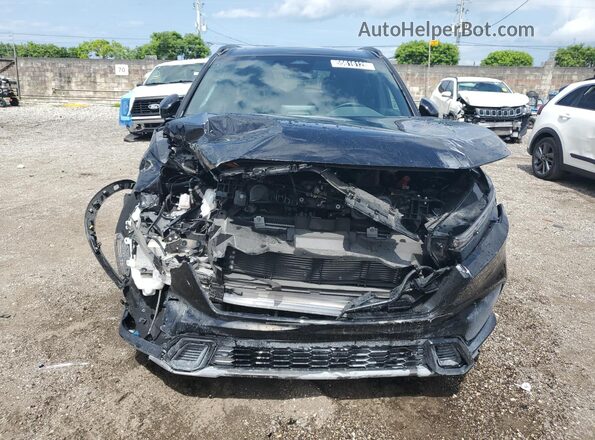 7FARS5H8XSE015574 2025 HONDA CR-V Black Widok naklejki z numerem VIN