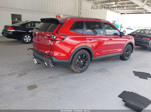 7FARS5H8XTE014734 2026 HONDA CR-V Red Trasero derecho