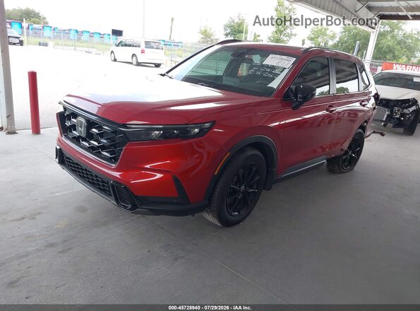 7FARS5H8XTE014734 2026 HONDA CR-V Red Vista tres cuartos delantera izquierda