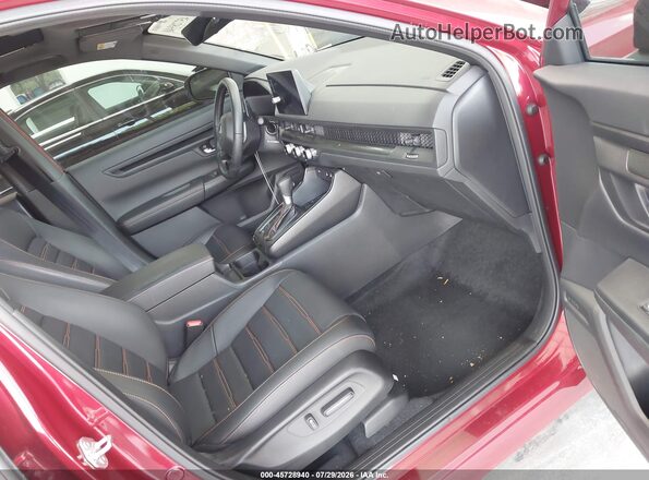 7FARS5H8XTE014734 2026 HONDA CR-V Red Vista interior delantera