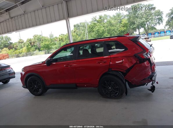 7FARS5H8XTE014734 2026 HONDA CR-V Red Vista interior de 360 grados