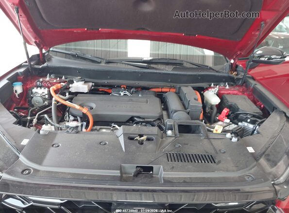 7FARS5H8XTE014734 2026 HONDA CR-V Red Vista trasera
