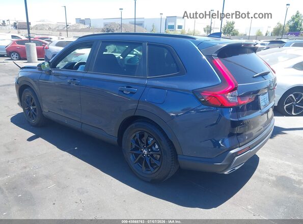 7FARS5H8XTE022929 2026 HONDA CR-V Blue Rear left