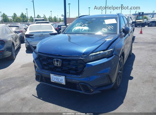7FARS5H8XTE022929 2026 HONDA CR-V Blue Front view