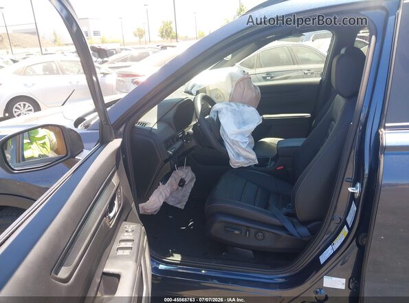 7FARS5H8XTE022929 2026 HONDA CR-V Blue Front interior view