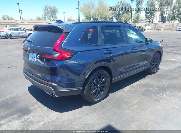 7FARS5H8XTE022929 2026 HONDA CR-V Blue Rear right