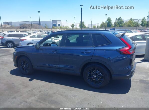 7FARS5H8XTE022929 2026 HONDA CR-V Blue 360 interior view