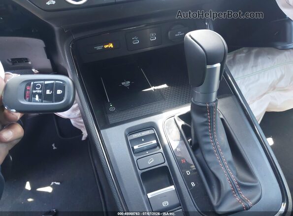 7FARS5H8XTE022929 2026 HONDA CR-V Blue Dashboard view