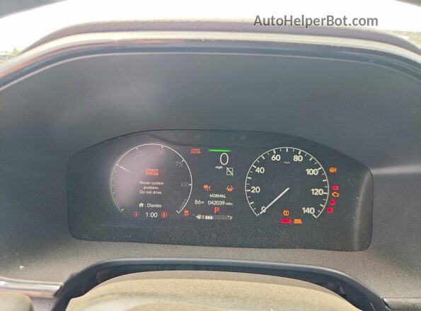 7FARS6H50PE031866 2023 HONDA CR-V White Вид щитка приладів
