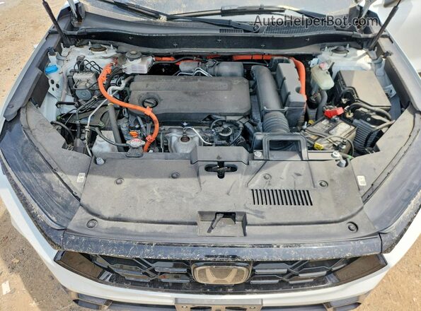 7FARS6H50PE031866 2023 HONDA CR-V White Вид задньої частини салону