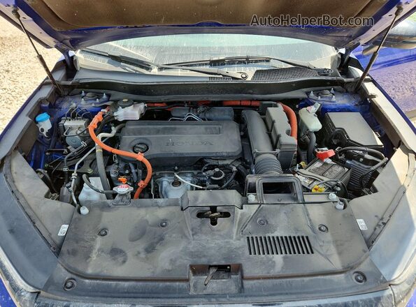 7FARS6H50PE041779 2023 HONDA CR-V Blue ძრავის განყოფილების ხედი