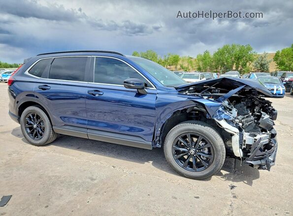 7FARS6H50RE012804 2024 HONDA CR-V Синий Передняя правая четверть