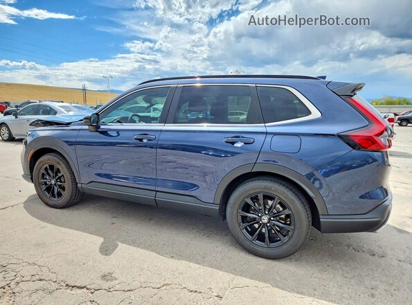 7FARS6H50RE012804 2024 HONDA CR-V Синий Задняя левая четверть