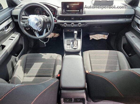 7FARS6H50RE012804 2024 HONDA CR-V Синий Вид панели приборов