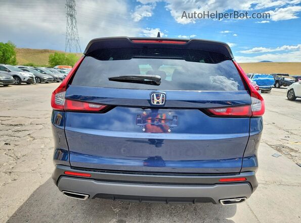 7FARS6H50RE012804 2024 HONDA CR-V Синий Вид сзади