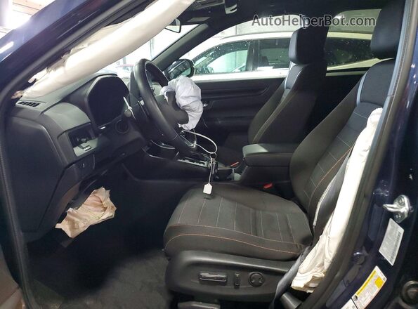 7FARS6H50SE104971 2025 HONDA CR-V Синий Вид салона спереди