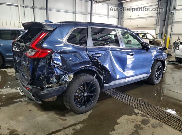 7FARS6H50SE104971 2025 HONDA CR-V Синий Задняя правая четверть
