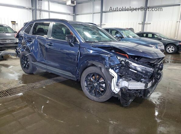 7FARS6H50SE104971 2025 HONDA CR-V Синий Передняя правая четверть