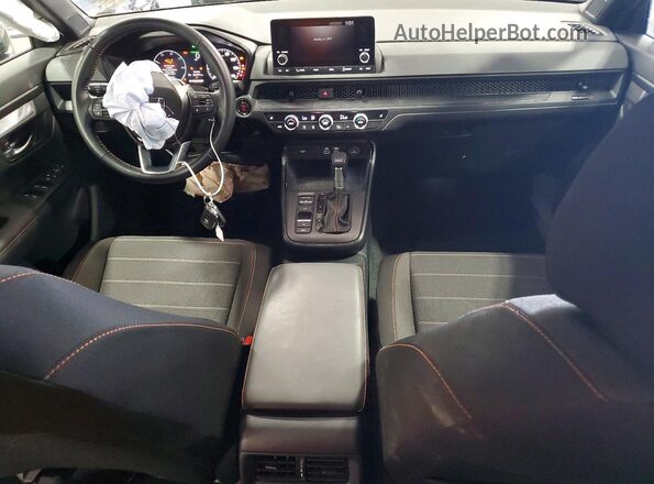 7FARS6H50SE104971 2025 HONDA CR-V Синий Вид панели приборов