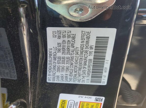 7FARS6H51PE019368 2023 HONDA CR-V Black Engine compartment view
