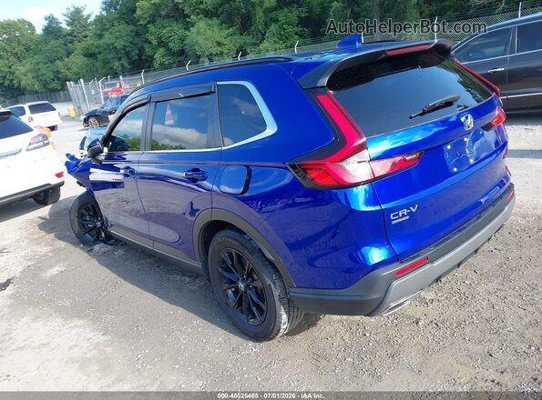 7FARS6H51RE022029 2024 HONDA CR-V Blue Rear left