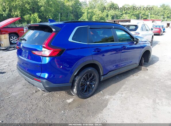 7FARS6H51RE022029 2024 HONDA CR-V Blue Rear right