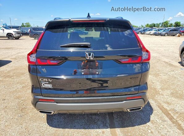 7FARS6H51RE065205 2024 HONDA CR-V Black Հետևի տեսք