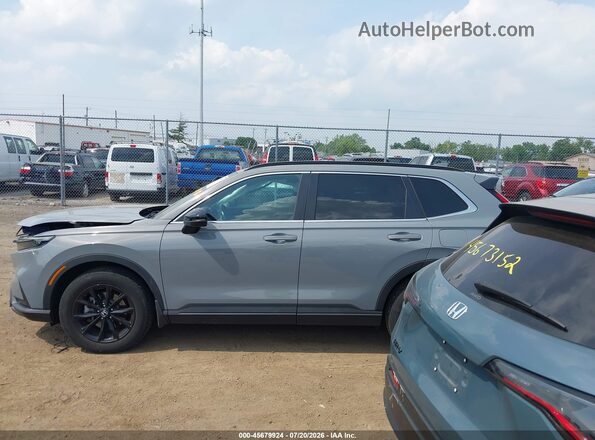 7FARS6H51SE054548 2025 HONDA CR-V Gray Панорамний вид салону 360°