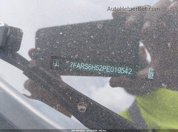 7FARS6H52PE019542 2023 HONDA CR-V Silver Вид задніх сидінь
