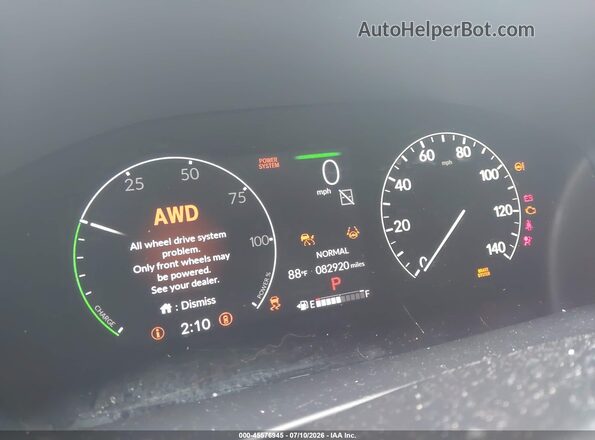 7FARS6H52PE019542 2023 HONDA CR-V Silver Вид спереду