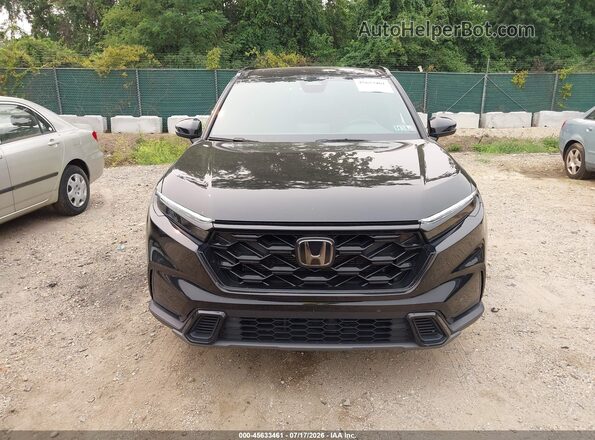 7FARS6H53RE052357 2024 HONDA CR-V Black Widok zestawu wskaźników