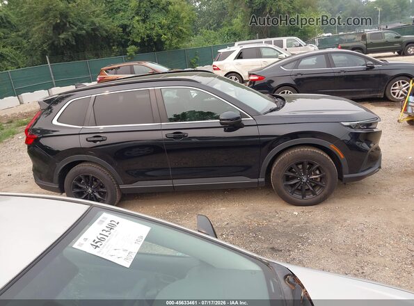 7FARS6H53RE052357 2024 HONDA CR-V Black Widok wnętrza z tyłu
