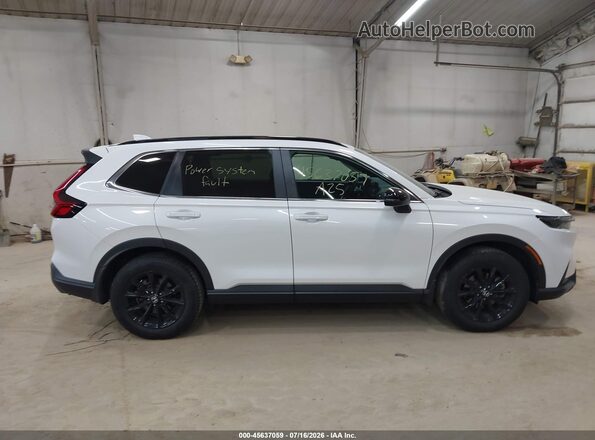 7FARS6H53SE014990 2025 HONDA CR-V White უკანა სალონის ხედი